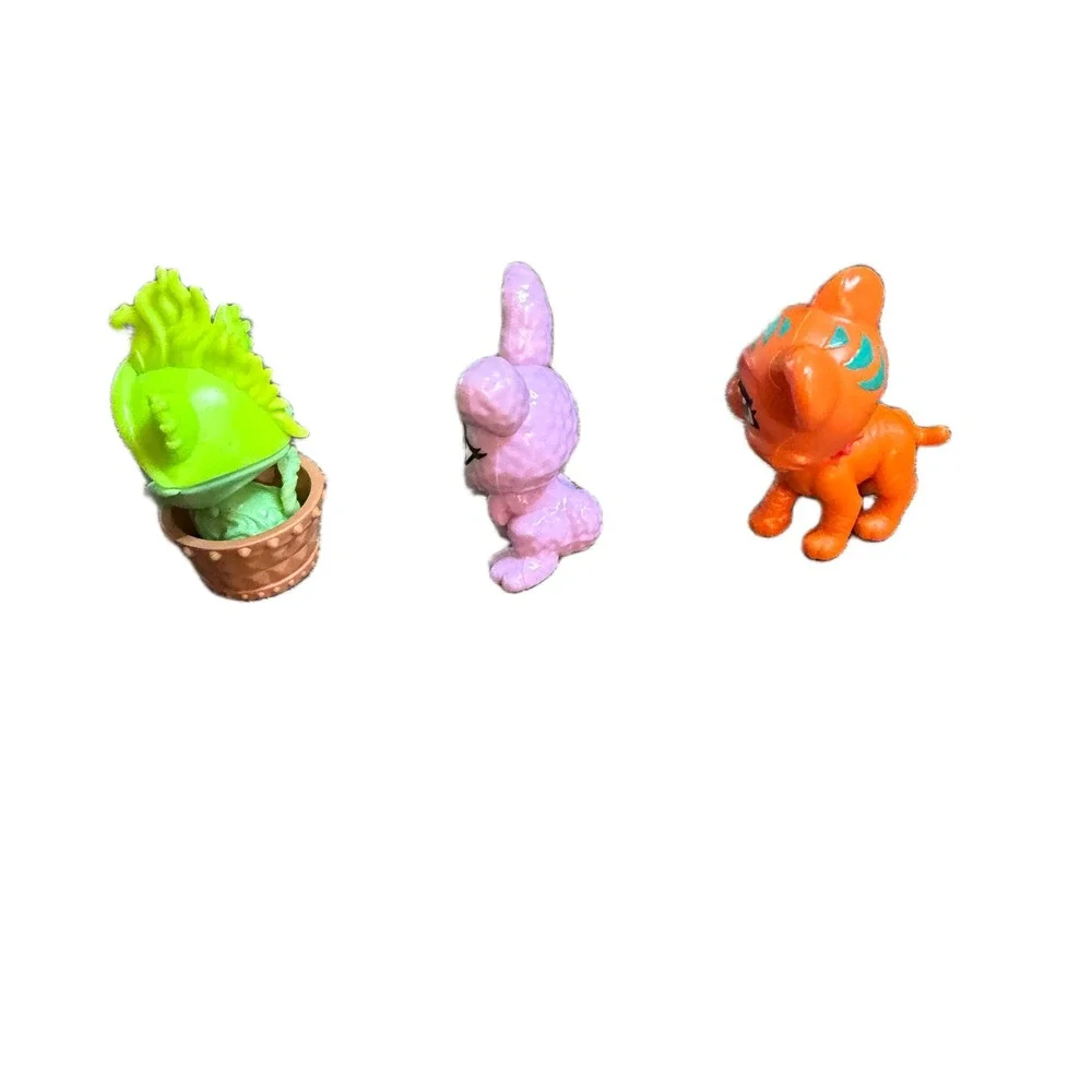 Monster High G3 Pet Figures Lot Chewlian Dustin Sweet Fangs Toys Green Purple